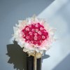 60 Magenta and Light Pink Roses Bouquet XL